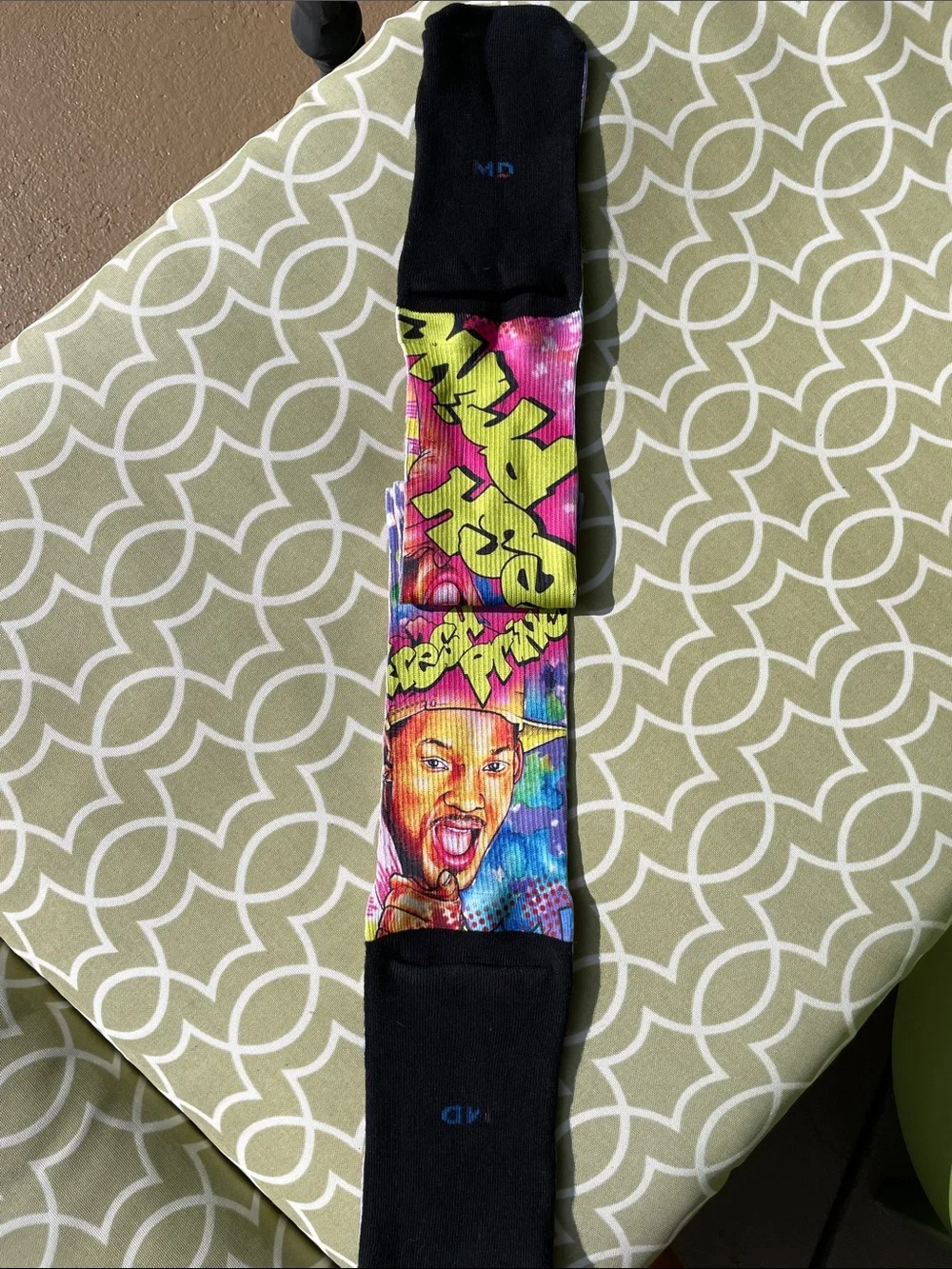 NWT justsockz Fresh Prince of Belaire Socks Medium